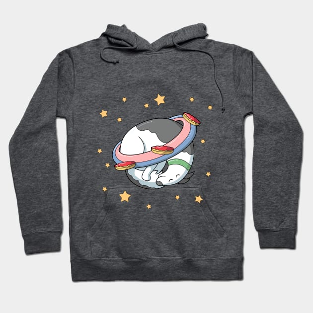 Sleeping dog planet Hoodie by Ggekot